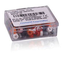 Silicone Code Rings, Standard, 1/8" x 1/8", Yellow, 100/Pk, CR2