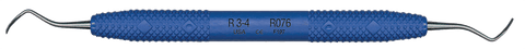Cruise Line Universal Curette, Double-Ended, 3/4 Rules, Blue, 1/Pk, R076