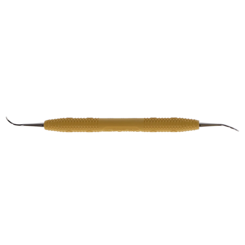 Cruise Line Sickle Scaler, Double-Ended, Montana Jack, Yellow, 1/Pk, R138