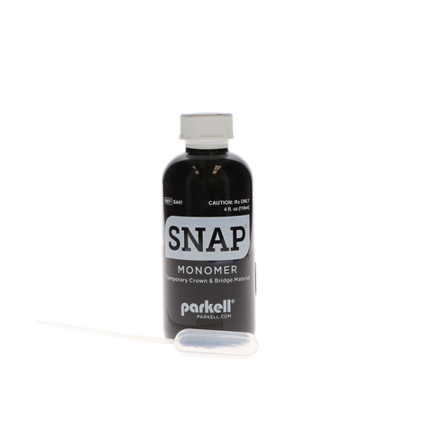 Snap Temporary C&B Material, Monomer, Acrylic Liquid, 4 oz, 1/Pk, S441