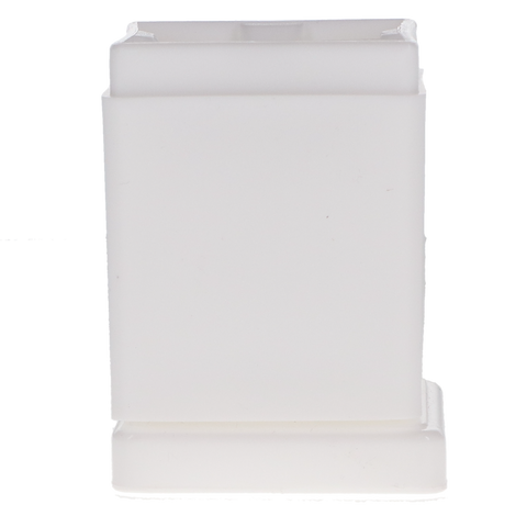 Gauze Sponge Dispenser, Spill-Proof, 2" x 2" x 2.5", White, 1/Pk, 1403WHITE