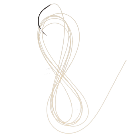 Plain Gut Suture with C6 Needle (RC), 19 mm 3/8 Circle, 27"/70 cm, # 3-0, 12/Pk, 554B
