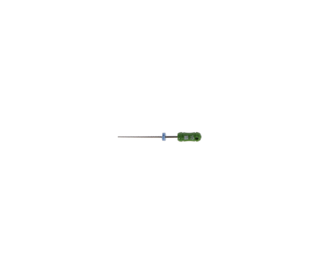 K-File, Stainless Steel, 25 mm, # 35, Green, 6/Pk, 06067