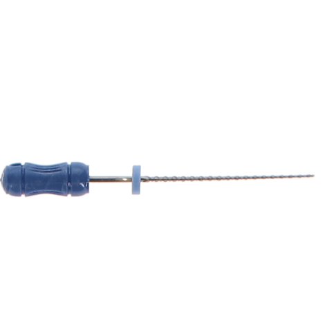 K-Flex Stainless Steel File, 25 mm, # 30, Blue, 6/Pk, 15142