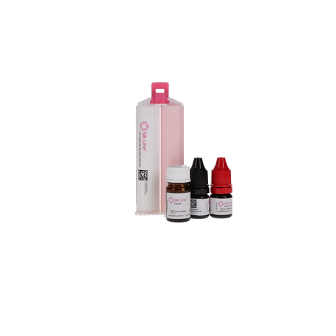 Silk Line Soft Denture Relining Material Kit, 28-100100