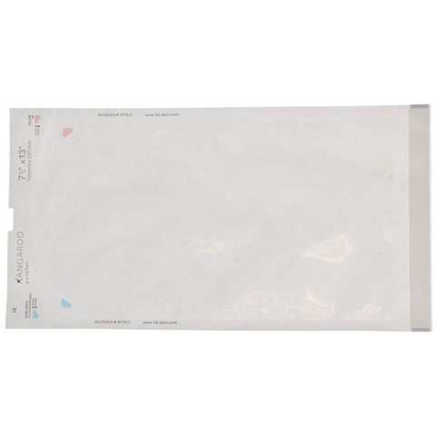 Duo-Check Self-Sealing Pouches, 3.5" x 5.25", 200/Pk, SCXS