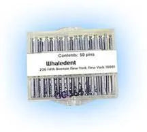 Thread Mate System Link Pins, Gold-Plated Stainless Steel, Single-Shear, Minikin Bulk Kit, 0.017", Red, 50/Pk, L512