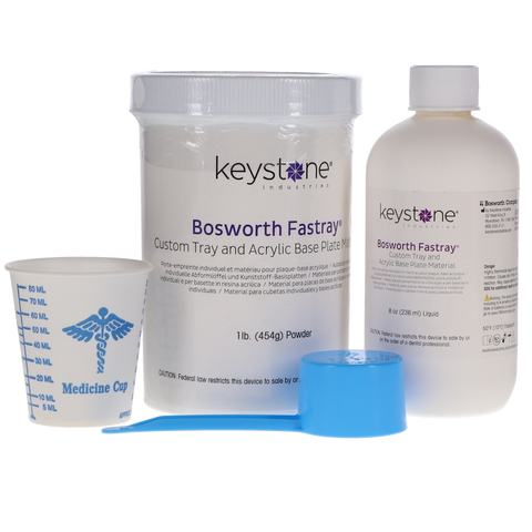 Fastray Powder & Liquid, Standard Kit, Regular, 1 lb, White, 1/Pk, 921377 (Exp. 11/15/24)