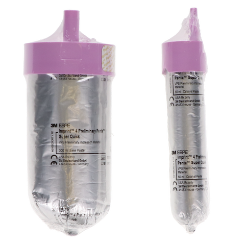 Imprint 4 Preliminary Penta VPS Impression Material, Value Refill, Super Quick, 360 ml, 6/Pk