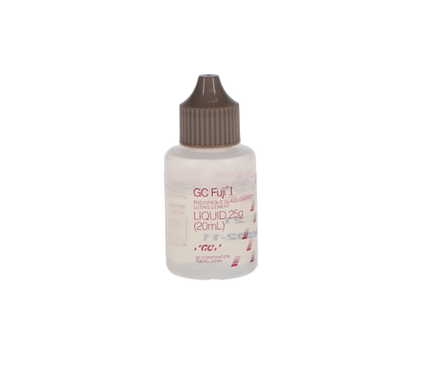 Fuji I Radiopaque Glass Ionomer Luting Cement, Liquid Refill, 20 ml, 1/Pk