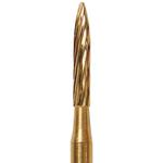NeoBurr 12-Blade Trimming & Finishing Carbide Burs, FG, Flame, H48L12, 1.2 mm, 25/Pk, H48L12