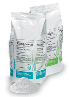 Plastalgin Alginate Impression Material, Dust-Free, Quick Set, Bag, 16 oz, Apricot, 1/Pk, C1000 (Discontinued)