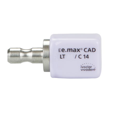 IPS e.max CAD, for CEREC and inLab LT, C14, A4, 5/Pk, 626384
