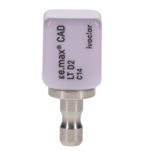 IPS e.max CAD, for CEREC and inLab LT, C14, D2, 5/Pk, 626389