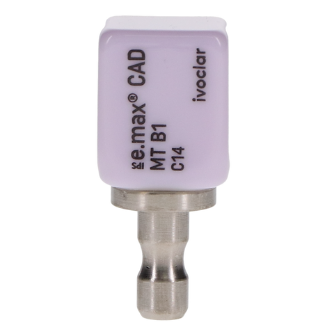 IPS e.max CAD, for CEREC and inLab MT, C14, B1, 5/Pk, 680031