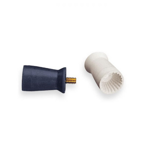 Prophy Cups, Ribbed, Screw Type, Soft, Gray, 144/Pk, 050101