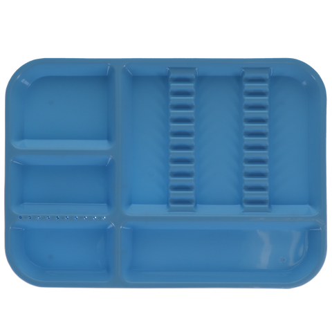 # B Divided Tray, Blue, 1/Pk, OR345