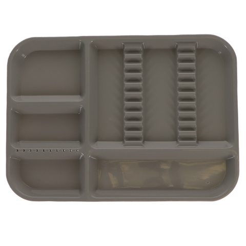 # B Divided Tray, Gray, 1/Pk, OR328
