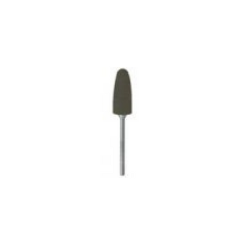 NTI Acrylic Polishers, HP, Round End Taper, # 100, 10 mm, Medium, Black, 6/Pk, P0664