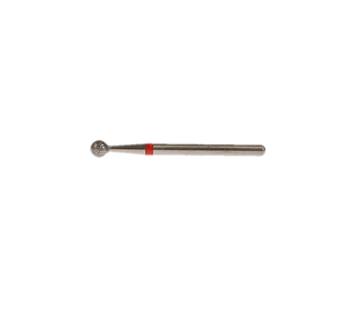 NTI Diamond Burs, FG, Round, # 801, 2.3 mm, Fine, Red, 5/Pk, F801-023