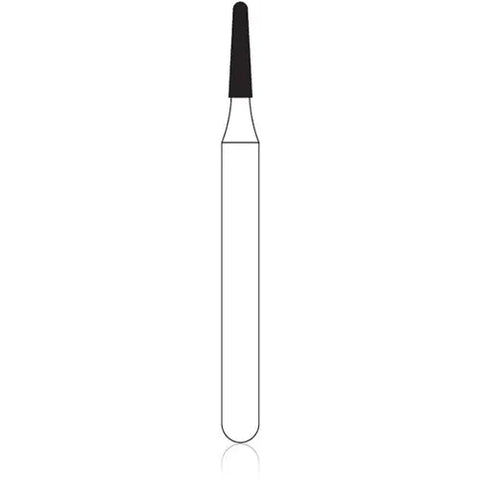 NTI Diamond Burs, FG, Needle, # SF859, 1.0 mm, Super Fine, Yellow, 5/Pk, SF859-010