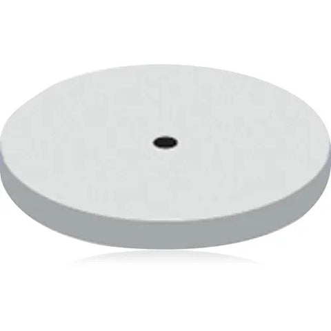 NTI Silicone Polishers, Unmounted, Large Disc, # 220, 22 mm, White, 10/Pk, P0301-220