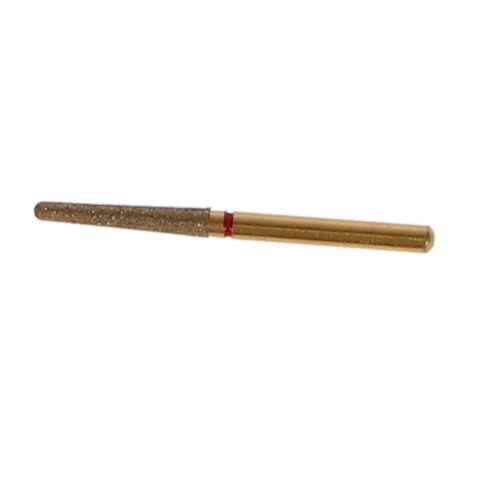 Alpen Multilayer Diamond Burs, FG, Tapered Round End, # 850, 1.6 mm, Fine, Red, 5/Pk, 60032207
