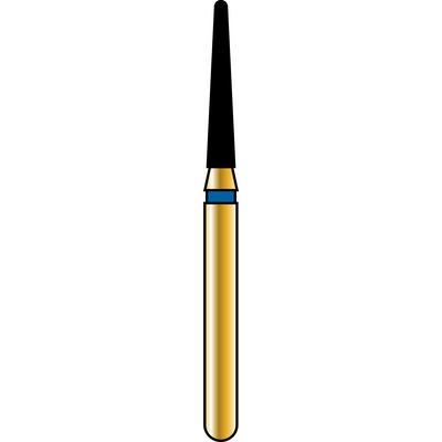 Alpen Multilayer Diamond Burs, FG, Tapered Round End, # 856, 1.4 mm, Coarse, Blue, 5/Pk, 60032283