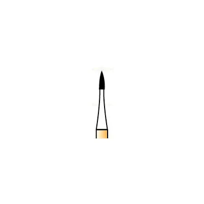 Alpen 12-Blade Trimming & Finishing Carbide Burs, FG, Needle, # 7902, 1.0 mm, 5/Pk, R707902