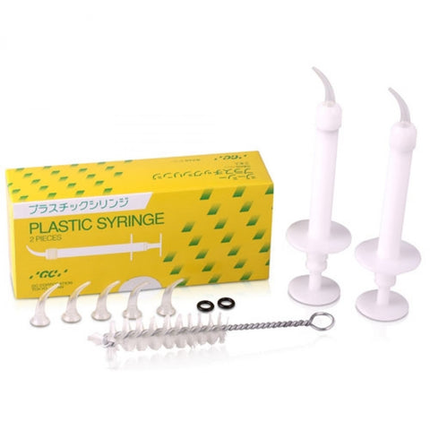 Plastic Impression Syringe and Tips, Syringe Kit, 2/Pk