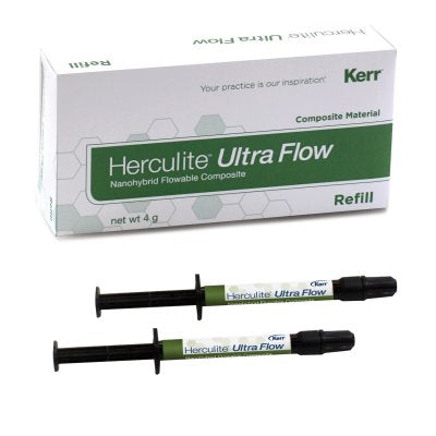 Herculite Ultra Flow Flowable, Syringe Refill, 2 g, A3, 2/Pk, (Exp. 11/22/2025)