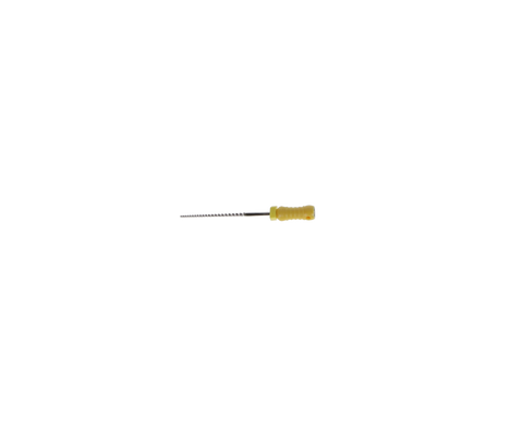 K-File, Stainless Steel, 25 mm, # 50, Yellow, 6/Pk, MK2550