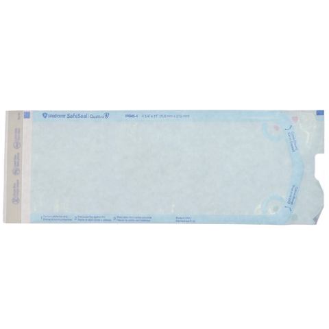 SafeSeal Quattro Pouches, 4.25" x 11", 200/Pk, 88045-4