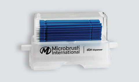 Restorative Applicators, UltraBrush 2.0 Kit with Dispenser, Regular, Green, 100/Pk, U2D