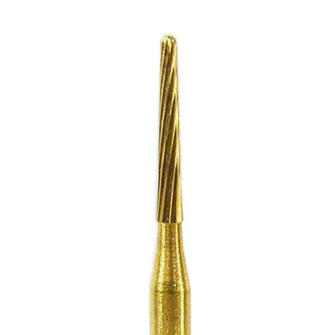 NeoBurr 12-Blade Trimming & Finishing Carbide Single-Use Burs, FG, Long Taper, 7642, 1.0 mm, 25/Pk