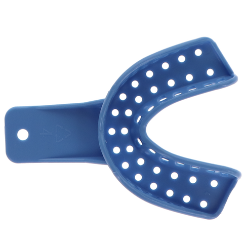 Excellent II Disposable Impression Trays, # 4, Medium, Lower Arch, 12/Pk, IT2-ML