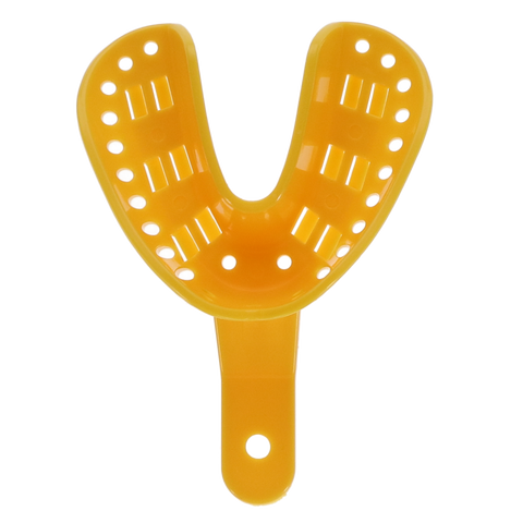 Excellent Lock Impression Trays, Adult, Lower, Large, 50/Pk, ITT-1L-50