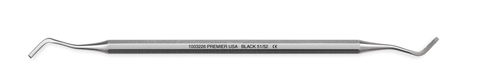 Black Cutting Instrument, Hatchet, Octagonal Handle, # 51/52 (15-8-12), 1/Pk, 1003226