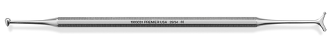 Burnisher, Double-End, Octagonal Handle, # 29/34, 1/Pk, 1003031