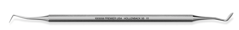 Carver, Hollenback, Double-End, Octagonal Handle, # 3S (1/2), 1/Pk, 1003058