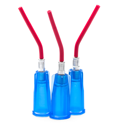 Silane Bond Enhancer Dropper Tips, 22 Ga, 1/2", Dark Blue, 15/Pk, 22DR15