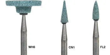 Dura-Green Stones, HP, Cone, # 024 (CN1), Green, 12/Pk, 0002