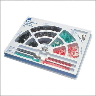 Super-Snap X-Treme Super-Polishing Disks, CA, Mini Refill, 8 mm, Super Fine, Red, 50/Pk, L532