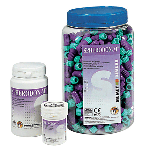 Spherodon-M Amalgam Capsules, 3 Spill, Fast Set, 800 mg, Bulk Pack, 500/Pk, 120493 (Discontinued)