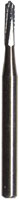 Standard Operative Carbide Burs, FGSS, Straight Round End Cross Cut Fissure, # 1556, 10/Pk, 15019