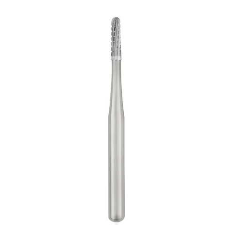 Standard Operative Carbide Burs, FGSS, Straight Round End Cross Cut Fissure, # 1557, 100/Pk, 13517