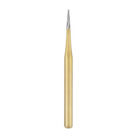 12-Blade Composite Trimming & Finishing Carbide Burs, FG, Tapered Fissure, # CFT1, 5/Pk, 16001-5