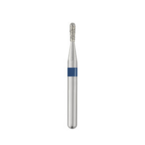 Piranha Diamond Single-Use Burs, FGSS, Pear, # 830-010, 1.0 mm, Medium, Blue, 25/Pk, 830-010M-S