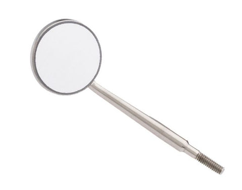 Crystal HD Stainless-Steel Mirror Head, Cone Socket, # 3, 12/Pk, 50R379
