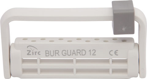 Steri-Bur Guard Plastic Bur Block, 12-Hole, White, 1/Pk, 50Z406A